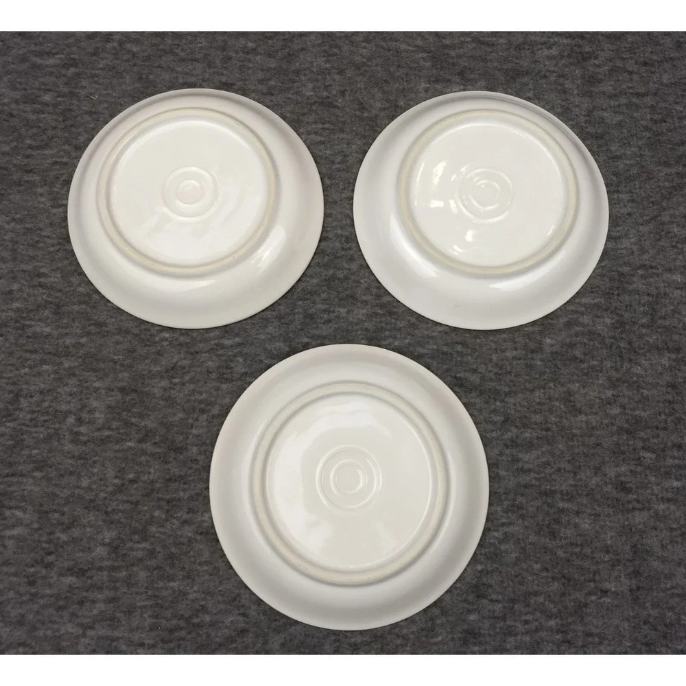 Vintage French Absinthe Saucer Plate Bistro‎ Hotel Ware Tip Tray Bar Set of 3